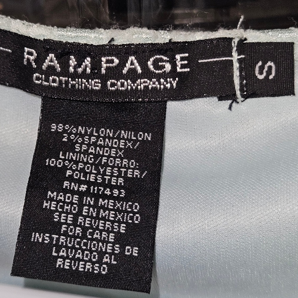 Rampage Lace‎ Tank Top Blouse Light Blue - Picture 3 of 3